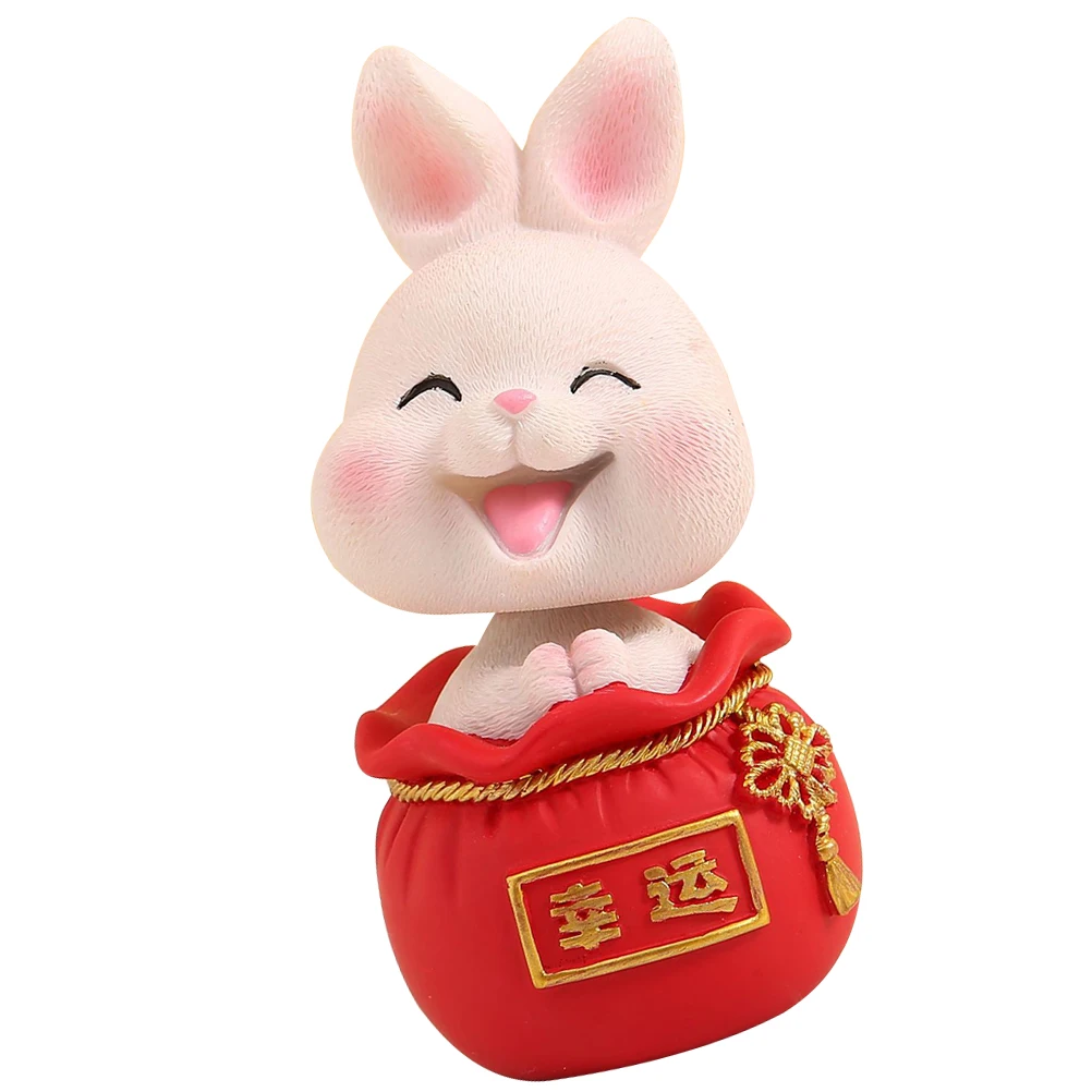 Rabbit Car Ornament Bunny Figurines Accessories Decor Interior Desktop Ornaments Statues Decorations 
Rabbit Car Ornament Bunny Figurines Accessories Decor Interior Desktop Ornaments Statues Decorations