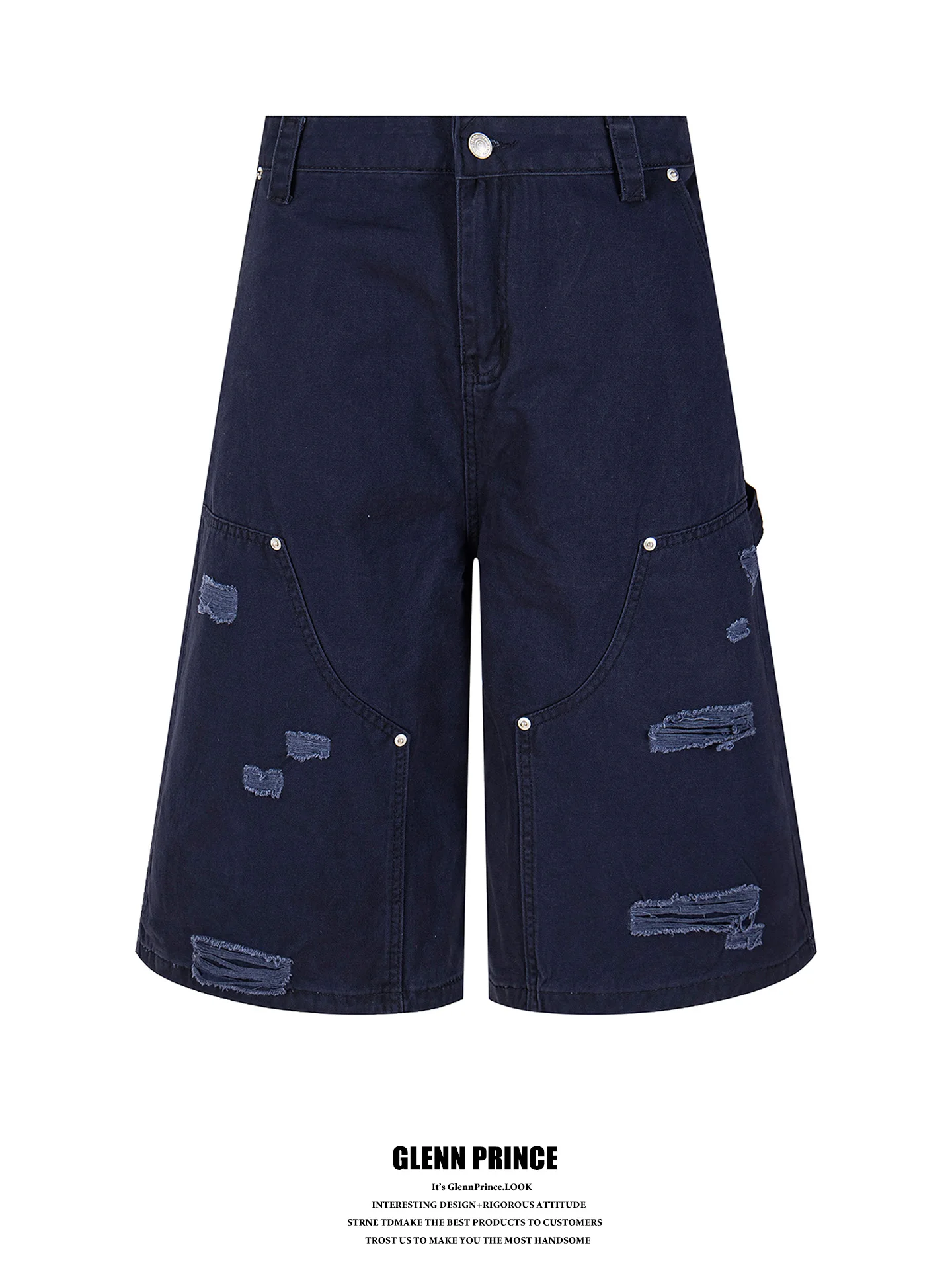 GPstudio American Retro Washed Denim Men's Summer Loose Straight Leg Short Pants Youth Casual Cotton Jeanswear Trousers
GPstudio American Retro Washed Denim Men's Summer Loose Straight Leg Short Pants Youth Casual Cotton Jeanswear Trousers