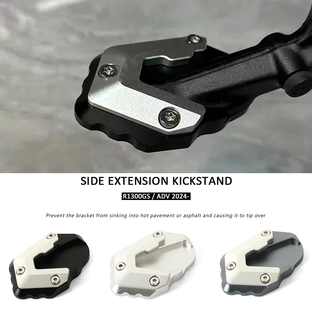 Motorcycle Kickstand Foot Side Stand Extension Pad Support Plate For BMW R1300GS Adventure R1300 GS GS1300 ADV 2023 2024 2025
Motorcycle Kickstand Foot Side Stand Extension Pad Support Plate For BMW R1300GS Adventure R1300 GS GS1300 ADV 2023 2024 2025