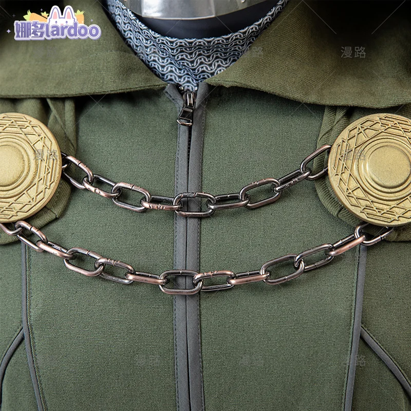 Доктор Дом Косплей Костюм Жилет Комбинезон Плащ Маска Шлем Наряд Полный комплект и товары по индивидуальному заказу Продаются костюм на Хэллоуин на заказ 
Доктор Дом Косплей Костюм Жилет Комбинезон Плащ Маска Шлем Наряд Полный комплект и товары по индивидуальному заказу Продаются костюм на Хэллоуин на заказ