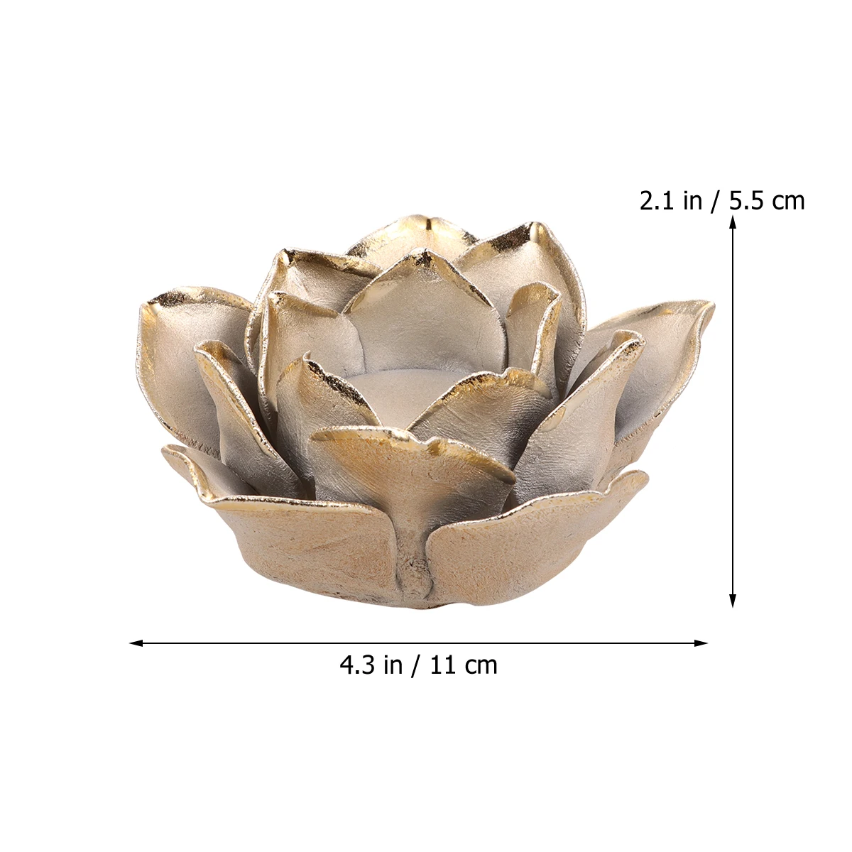 Golden Lotus Tealight Stand Candlestick Decor Practical Holder Stand Wedding Party Gift Idea
Golden Lotus Tealight Stand Candlestick Decor Practical Holder Stand Wedding Party Gift Idea
