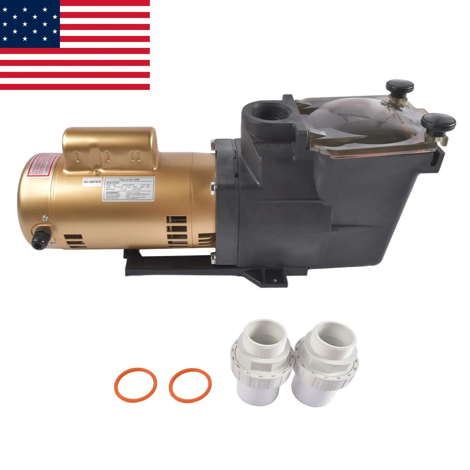 AP03 New Super Pump 2HP Single Speed Pool Pump for Hayward 230V W3SP2615X20 SP2615X20
AP03 New Super Pump 2HP Single Speed Pool Pump for Hayward 230V W3SP2615X20 SP2615X20