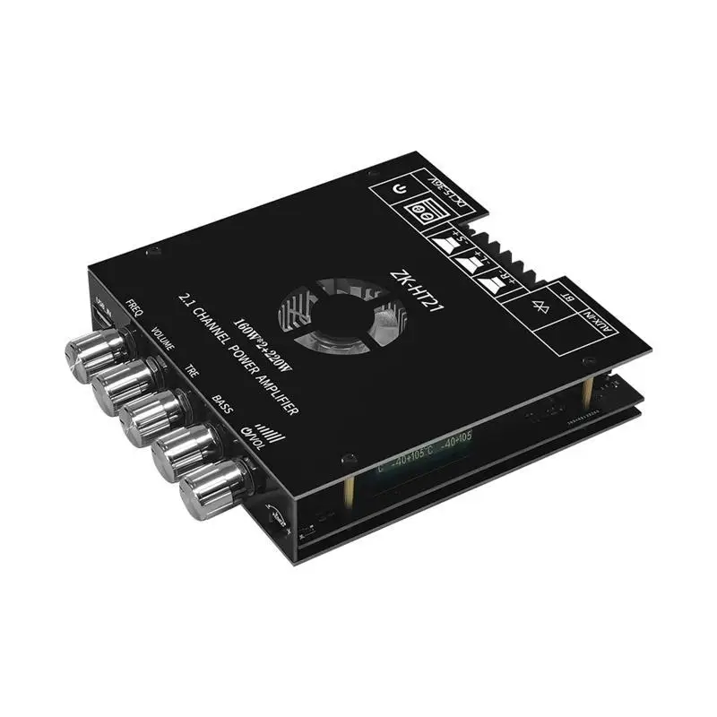 Dual Channel Digital Power Amplifier Board for DC 15-36V 2.1 Channel TDA7498E
Dual Channel Digital Power Amplifier Board for DC 15-36V 2.1 Channel TDA7498E