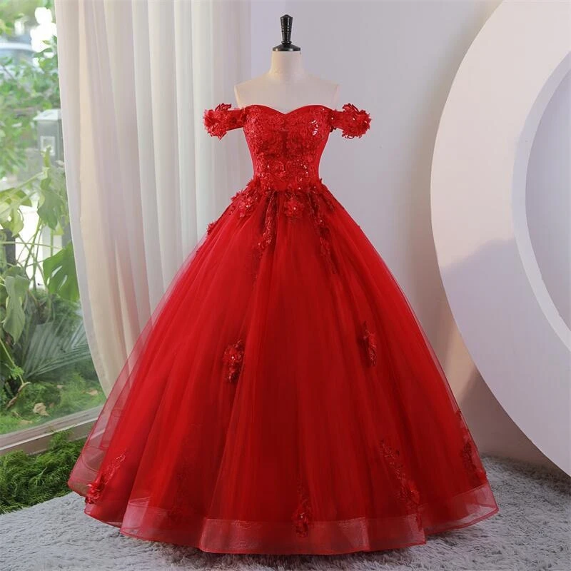 Real Picture Elegant Sweet 16 Girl Prom Dresses Cap Sleeve Lace Applique Long Vestido De 15 Quinceanera Gown Birthday Party Wear
Real Picture Elegant Sweet 16 Girl Prom Dresses Cap Sleeve Lace Applique Long Vestido De 15 Quinceanera Gown Birthday Party Wear