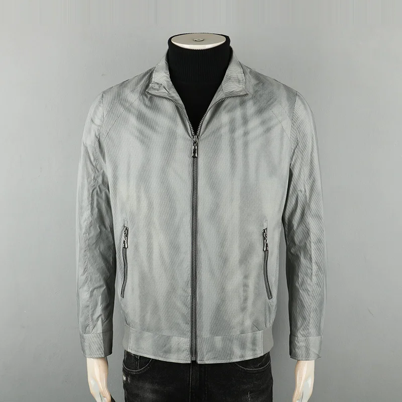 Мужская повседневная модная куртка с воротником-стойкой, новая модель весна-осень, в корейском стиле, молодежная верхняя одежда, дышащая, приталенного кроя
Мужская повседневная модная куртка с воротником-стойкой, новая модель весна-осень, в корейском стиле, молодежная верхняя одежда, дышащая, приталенного кроя