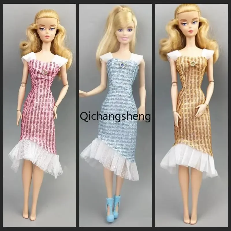 Shiny Evening Dress For Barbie Doll Clothes For Barbie Outfit Clothing 11.5" Dolls Accessories Little Party Gown Kids & Baby Toy
Shiny Evening Dress For Barbie Doll Clothes For Barbie Outfit Clothing 11.5" Dolls Accessories Little Party Gown Kids & Baby Toy