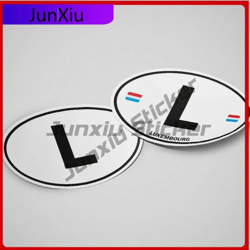 Luxembourg Flag Sticker Oval-shaped White and Black Country Cool Trunks Car Windows Scratch Proof Scratch Resistant Auto
Luxembourg Flag Sticker Oval-shaped White and Black Country Cool Trunks Car Windows Scratch Proof Scratch Resistant Auto