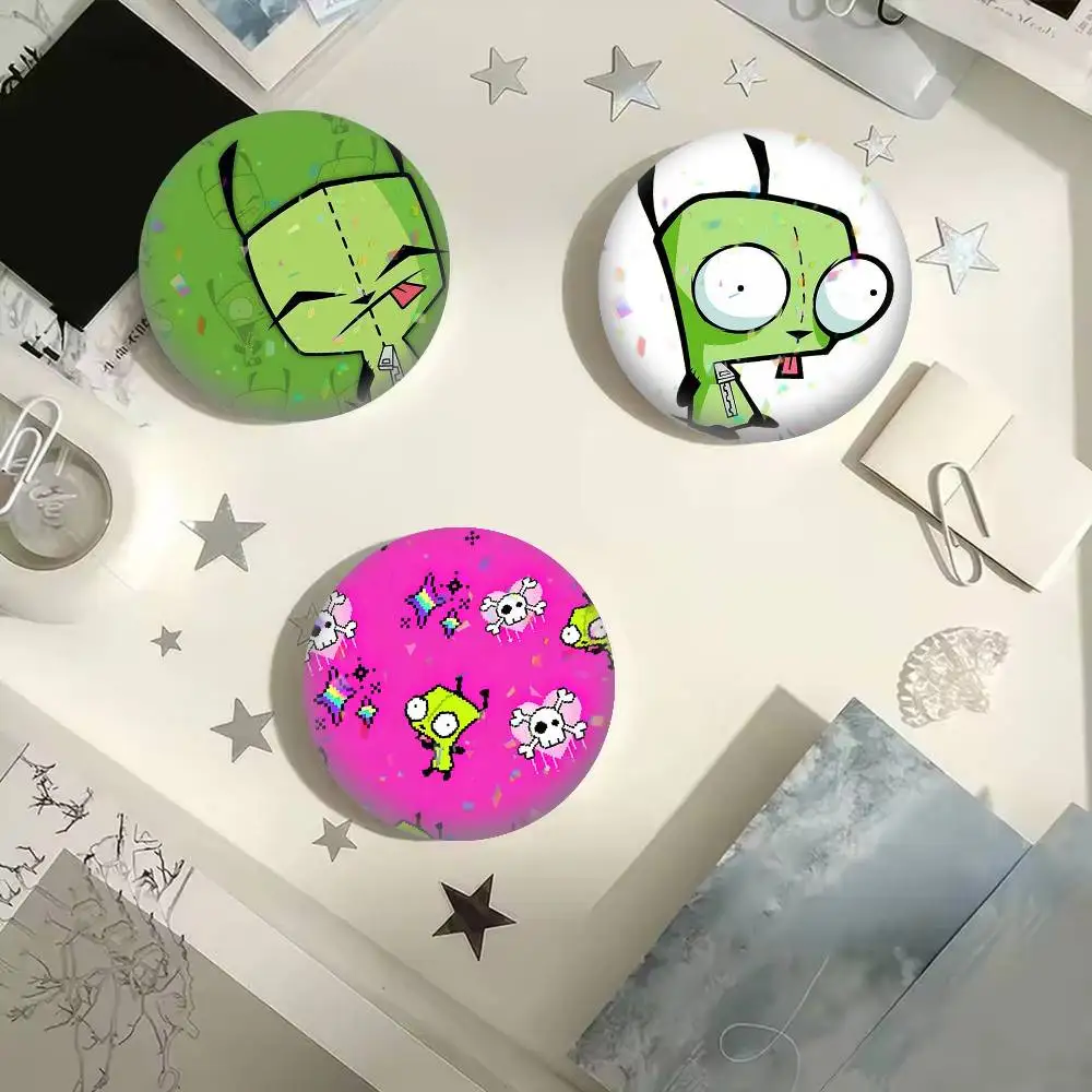 Cute InvaderS Z-Zim 25mm 32mm 44mm 58mm 75mm Brooches Badges Pins for Accessories Gift
Cute InvaderS Z-Zim 25mm 32mm 44mm 58mm 75mm Brooches Badges Pins for Accessories Gift