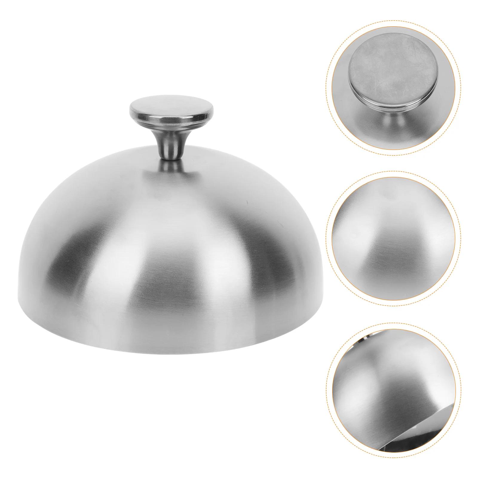 Stainless Steel Steak Cover Burgers Kitchen Gadgets Food Protective Fresh-keeping Plate
Stainless Steel Steak Cover Burgers Kitchen Gadgets Food Protective Fresh-keeping Plate