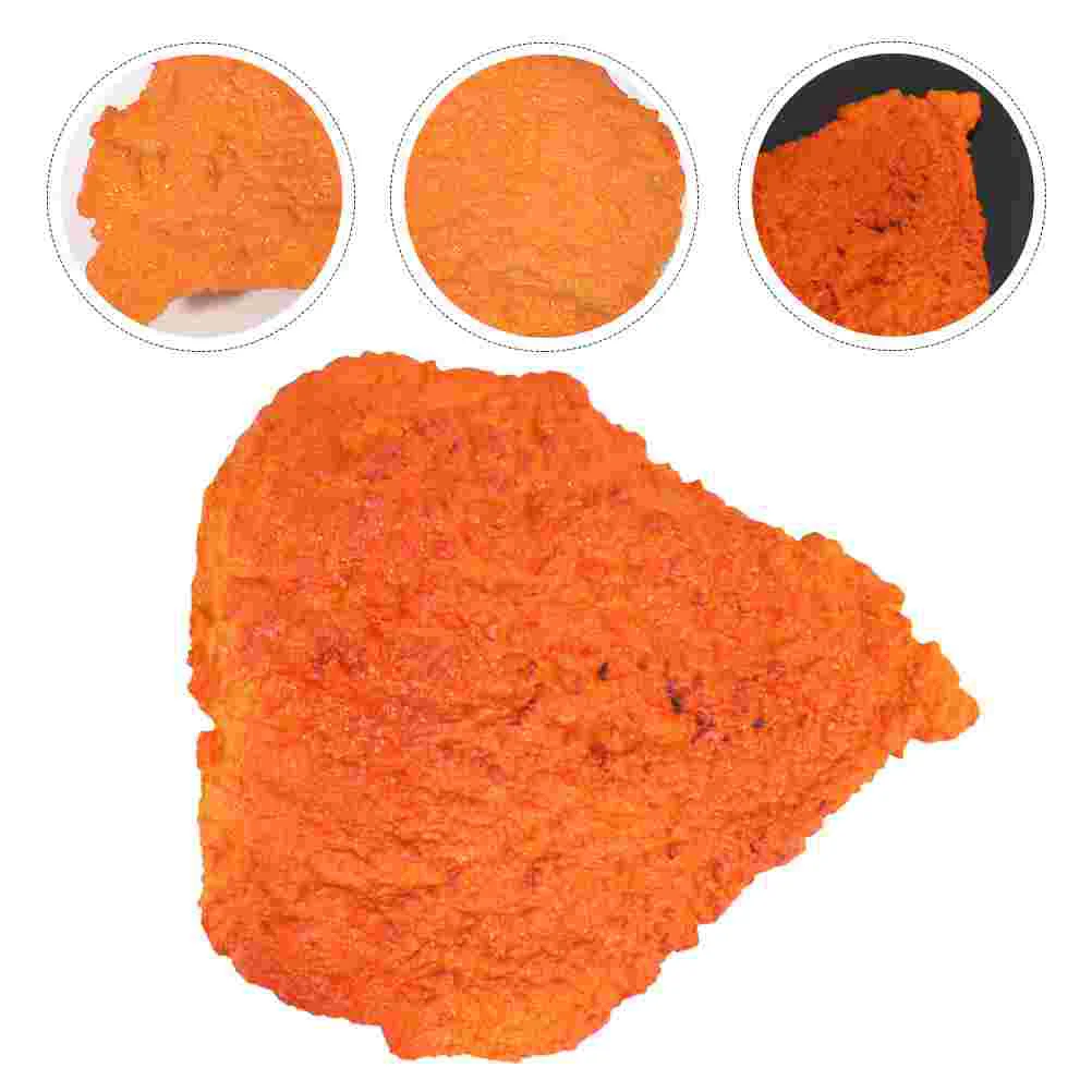 Lifelike PVC Simulation Chicken Cutlet Model Photo Props Fake Food Decor Artificial Fried Chicken Display naments for Bakery
Lifelike PVC Simulation Chicken Cutlet Model Photo Props Fake Food Decor Artificial Fried Chicken Display naments for Bakery
