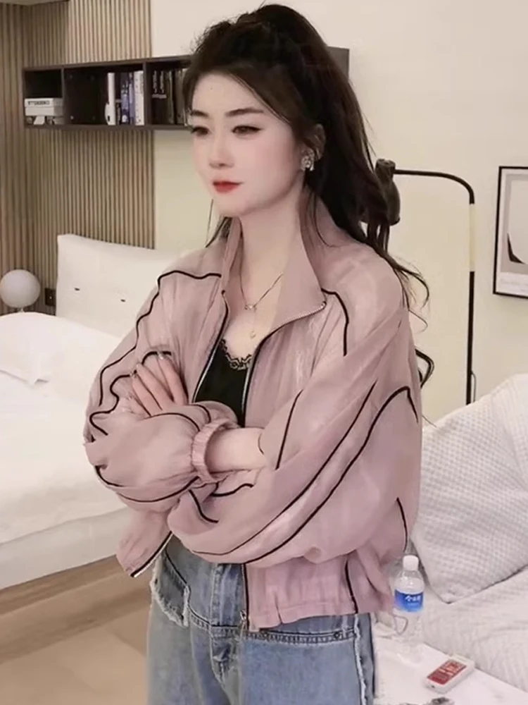 Women's Short Ice Silk UV Protection Clothing Summer New Style Lightweight Breathable Open Cardigan Fashionable Sunscreen Top
Women's Short Ice Silk UV Protection Clothing Summer New Style Lightweight Breathable Open Cardigan Fashionable Sunscreen Top