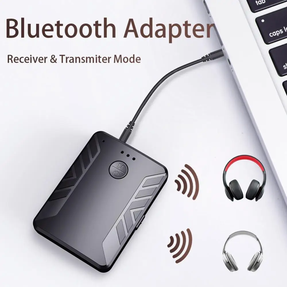 4 IN 1 Multipoint Bluetooth-5.0 Audio Transmitter Receiver For TV PC Connect 2 Headphones 3.5mm Stereo Wireless Adapter With MIC
4 IN 1 Multipoint Bluetooth-5.0 Audio Transmitter Receiver For TV PC Connect 2 Headphones 3.5mm Stereo Wireless Adapter With MIC
