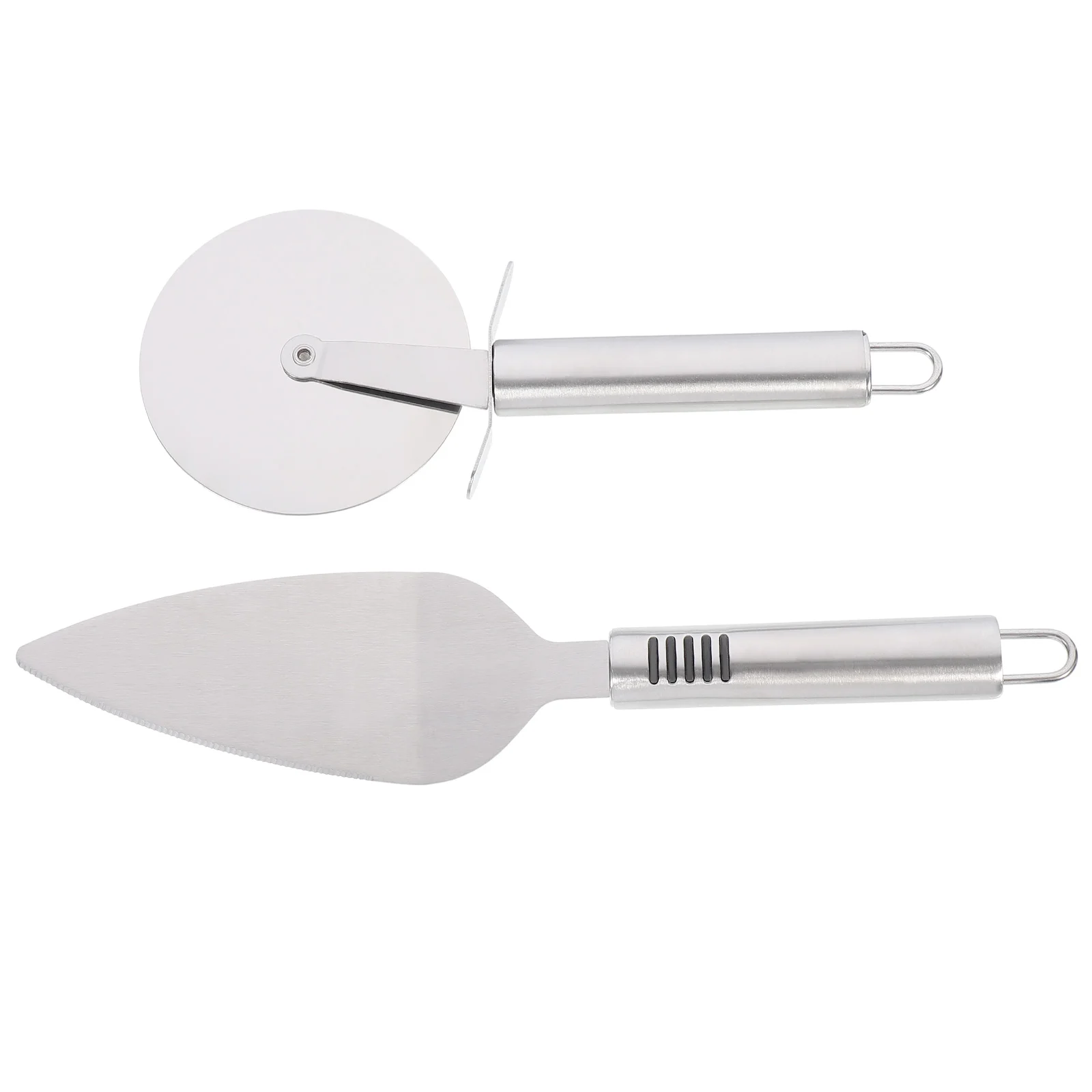 2Pcs Stainless Steel Pizza Wheel Cut Tools Pizza Spatula Pizza Bread Set Pizza Cutting Kit Pizza Cutting Tool
2Pcs Stainless Steel Pizza Wheel Cut Tools Pizza Spatula Pizza Bread Set Pizza Cutting Kit Pizza Cutting Tool