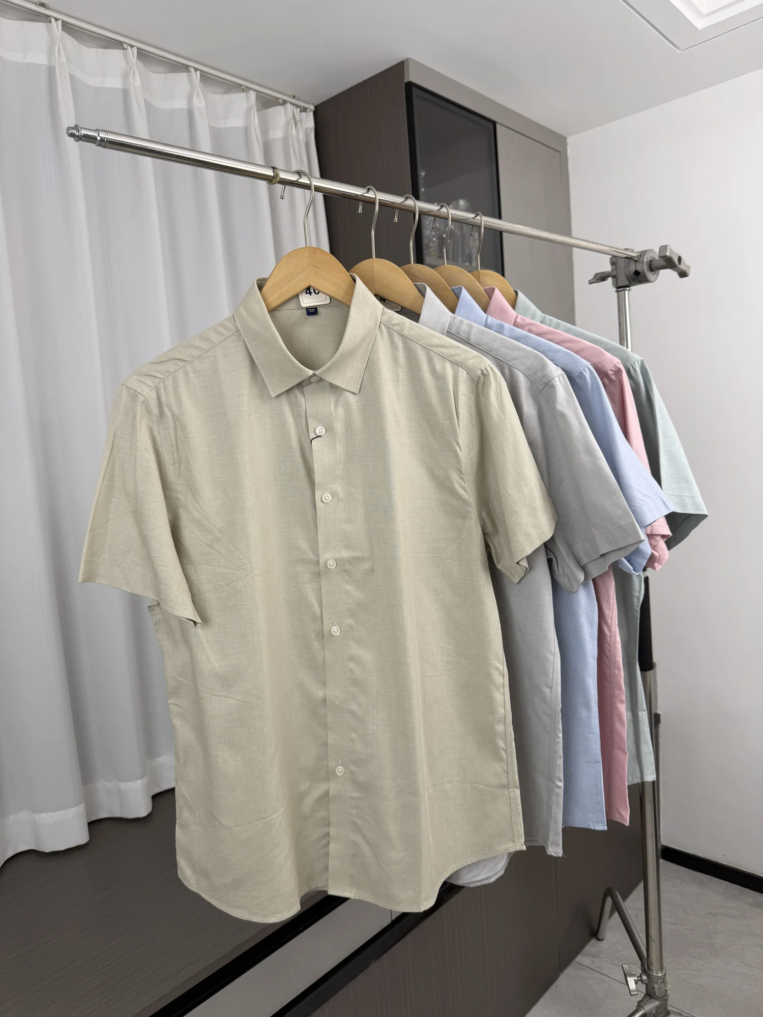 Linen Blend Comfortable Breathable Casual Short Sleeve Men's Shirt Fashionable Urban Style Summer Wear Standard Fit H Style
Linen Blend Comfortable Breathable Casual Short Sleeve Men's Shirt Fashionable Urban Style Summer Wear Standard Fit H Style