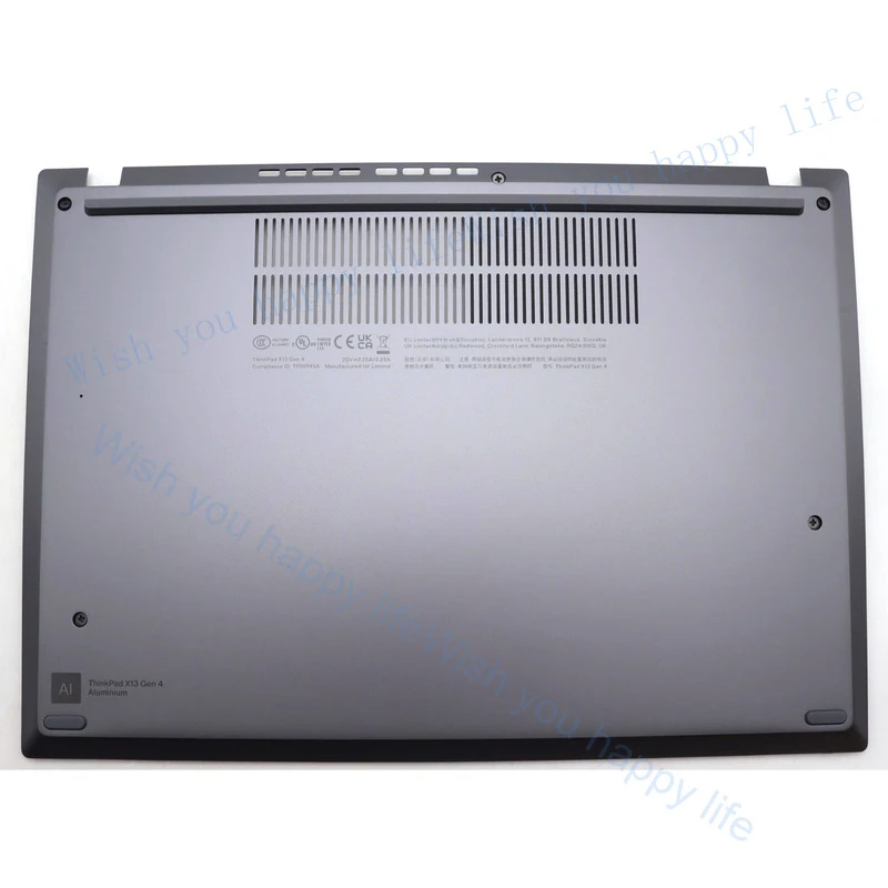 LL 5CB1L57833 New Bottom D Cover Lower Case WLAN For ThinkPad X13 Gen4 21EX 21EY
LL 5CB1L57833 New Bottom D Cover Lower Case WLAN For ThinkPad X13 Gen4 21EX 21EY