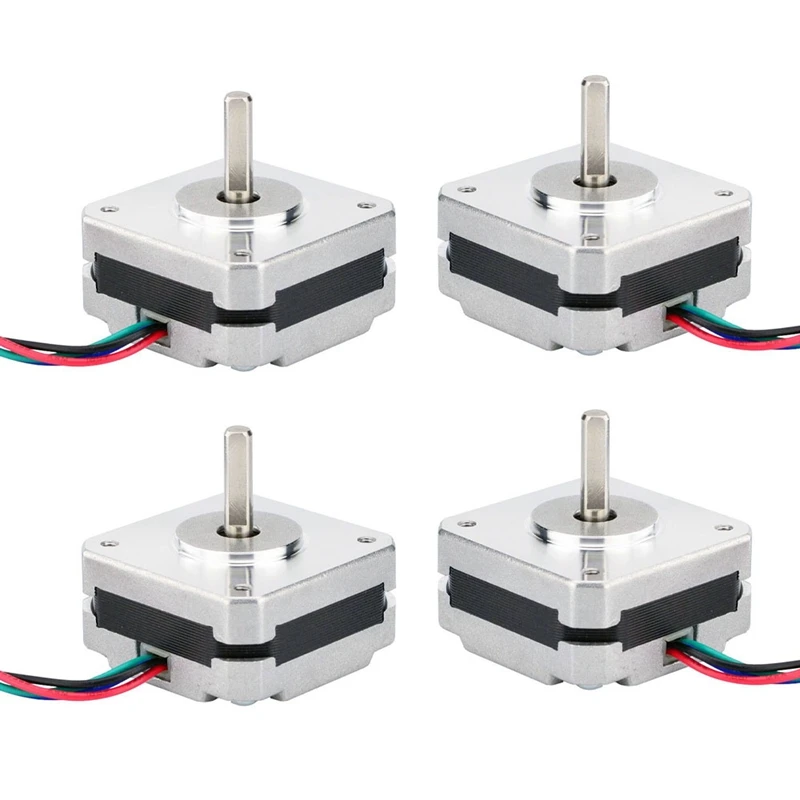 4-проводной шаговый двигатель Nema 17 4X 17Hs08-1004S, 20 мм, 1 А, 13 см (18,4 унций), 42 Шаговый двигатель Nema17 для самостоятельного 3D-принтера, Cnc Xyz
4-проводной шаговый двигатель Nema 17 4X 17Hs08-1004S, 20 мм, 1 А, 13 см (18,4 унций), 42 Шаговый двигатель Nema17 для самостоятельного 3D-принтера, Cnc Xyz
