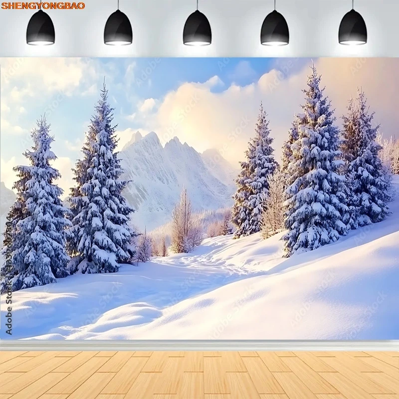 Winter landscape of Vitosha Mountain Photography Backdrops Mountains Nature Snowy Countryside Pine Trees Background XD09
Winter landscape of Vitosha Mountain Photography Backdrops Mountains Nature Snowy Countryside Pine Trees Background XD09