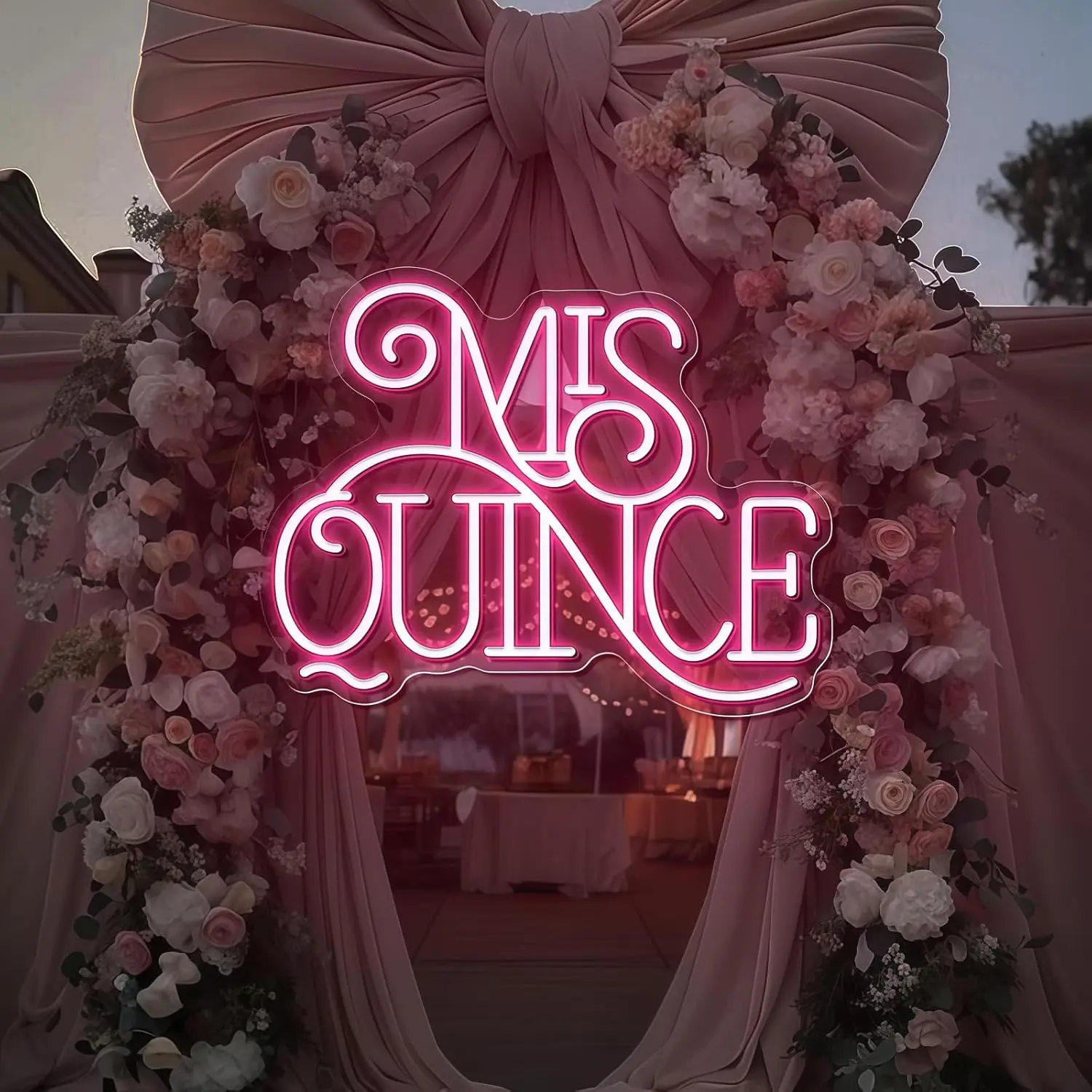 Mis Quince Neon Sign Acrylic LED Neon light for bedroom living room Cinema Game Room Dimmable USB art wall Decor birthday gift
Mis Quince Neon Sign Acrylic LED Neon light for bedroom living room Cinema Game Room Dimmable USB art wall Decor birthday gift