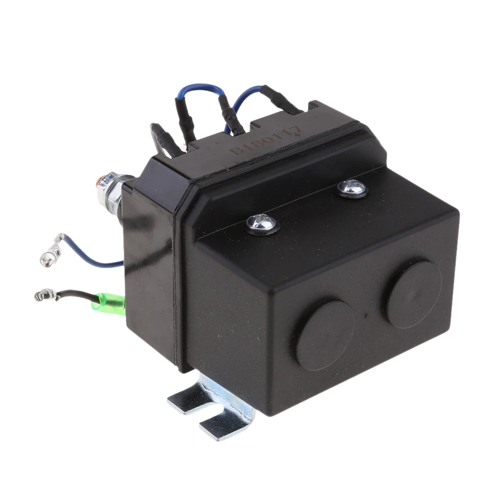 ATV Winch Relay Solenoid 12V 200A Plastic Copper Material Motor Control Switch for Off Road Electric Winch
ATV Winch Relay Solenoid 12V 200A Plastic Copper Material Motor Control Switch for Off Road Electric Winch
