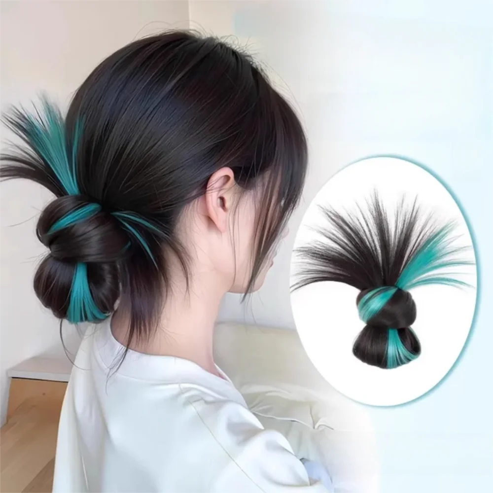 New Synthetic Hair Bun Claw Clip Bowknot with Highlights Wig Hair Clip Natural Fluffy Bun Head Wig Hair Accessories
New Synthetic Hair Bun Claw Clip Bowknot with Highlights Wig Hair Clip Natural Fluffy Bun Head Wig Hair Accessories