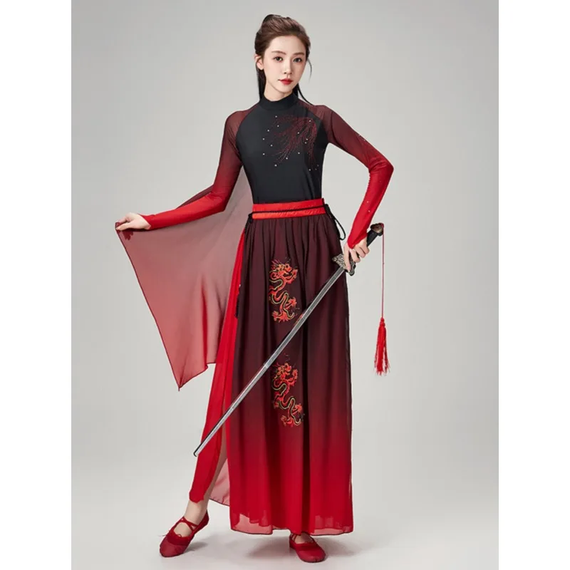 Dance costumes Dancing costumes Xiao Knight female ancient costume Knight style Chinese style performance
Dance costumes Dancing costumes Xiao Knight female ancient costume Knight style Chinese style performance