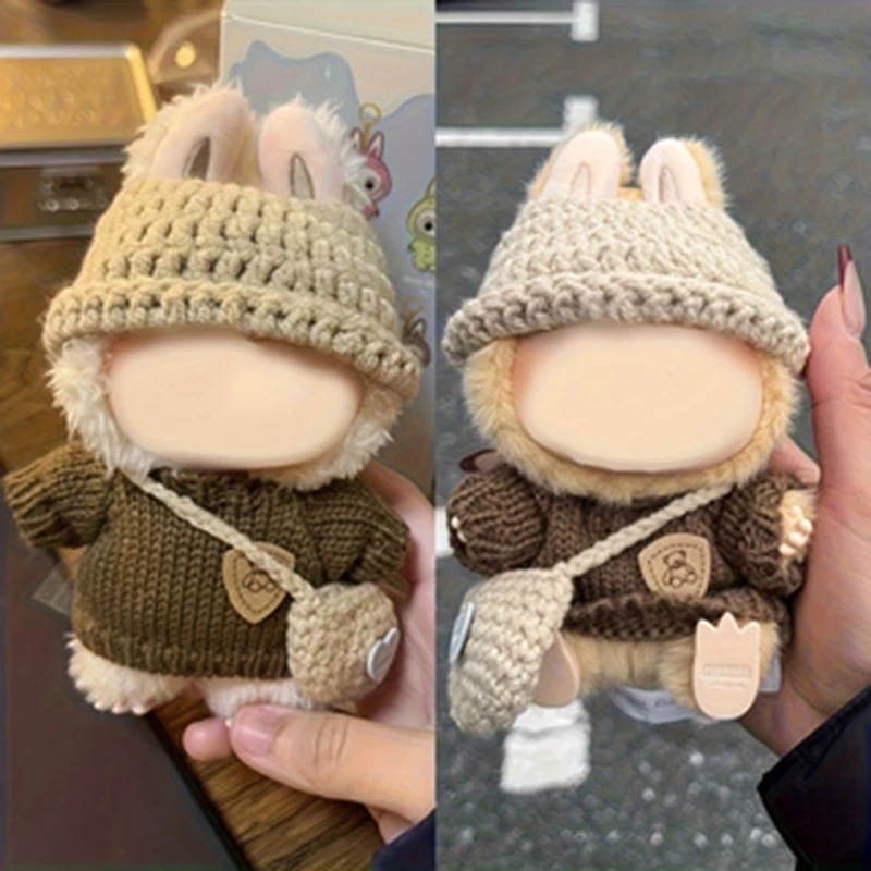 3Pcs Creative Yarn Crochet Animal Series Plush Doll Clothes Set, Soft Polyester Gift for Kids Birthday, Perfect Graduation and B
3Pcs Creative Yarn Crochet Animal Series Plush Doll Clothes Set, Soft Polyester Gift for Kids Birthday, Perfect Graduation and B