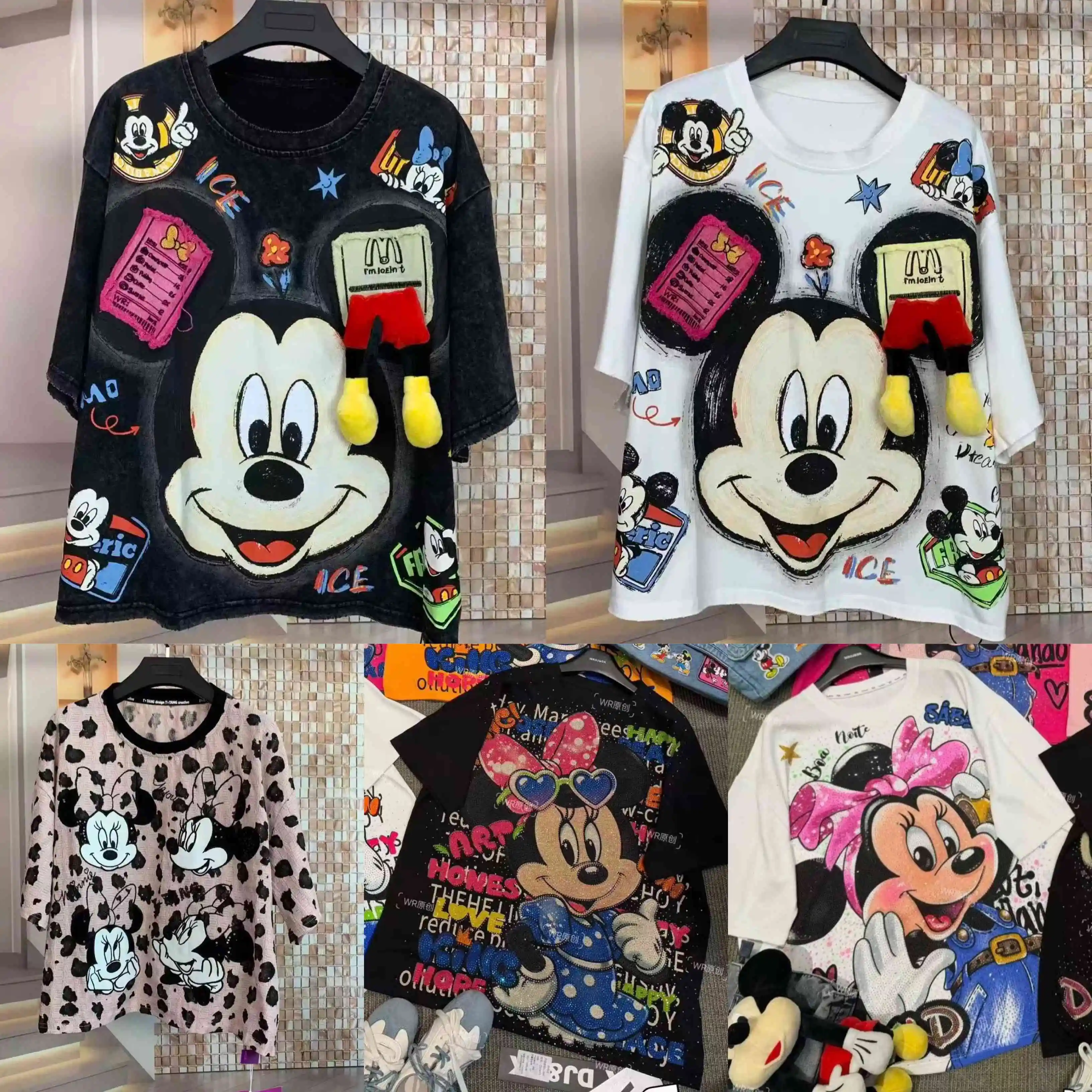 2026 European and American Heavy Industries sequin embroidery cartoon print loose short sleeved T-shirt new product
2026 European and American Heavy Industries sequin embroidery cartoon print loose short sleeved T-shirt new product
