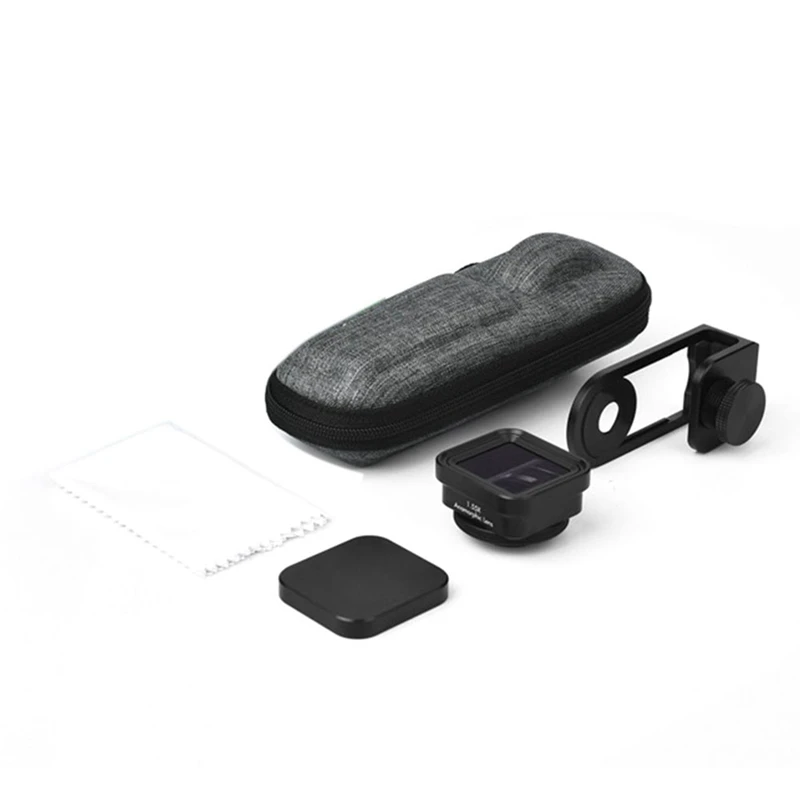 1.55X Mobile Movie Lens Mobile Phone Widescreen Anamorphic Lens Black Mobile Phone Lens
1.55X Mobile Movie Lens Mobile Phone Widescreen Anamorphic Lens Black Mobile Phone Lens