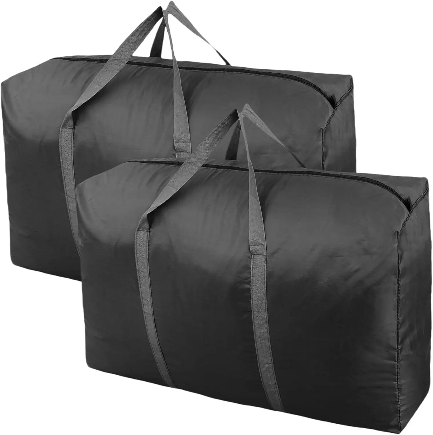 100L Extra Large Storage Bags, Heavy Duty Moving Bags with Strong Zippers & Handles, 2 Pack Black
100L Extra Large Storage Bags, Heavy Duty Moving Bags with Strong Zippers & Handles, 2 Pack Black