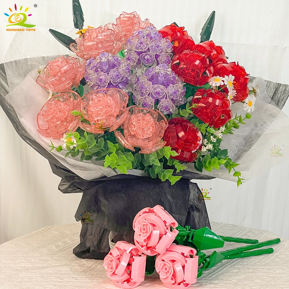 HUIQIBAO MOC модель цветка розы строительные блоки DIY вечный букет кирпичи наборы игрушек для детей украшение дома для девочек Рождественский подарок
HUIQIBAO MOC модель цветка розы строительные блоки DIY вечный букет кирпичи наборы игрушек для детей украшение дома для девочек Рождественский подарок