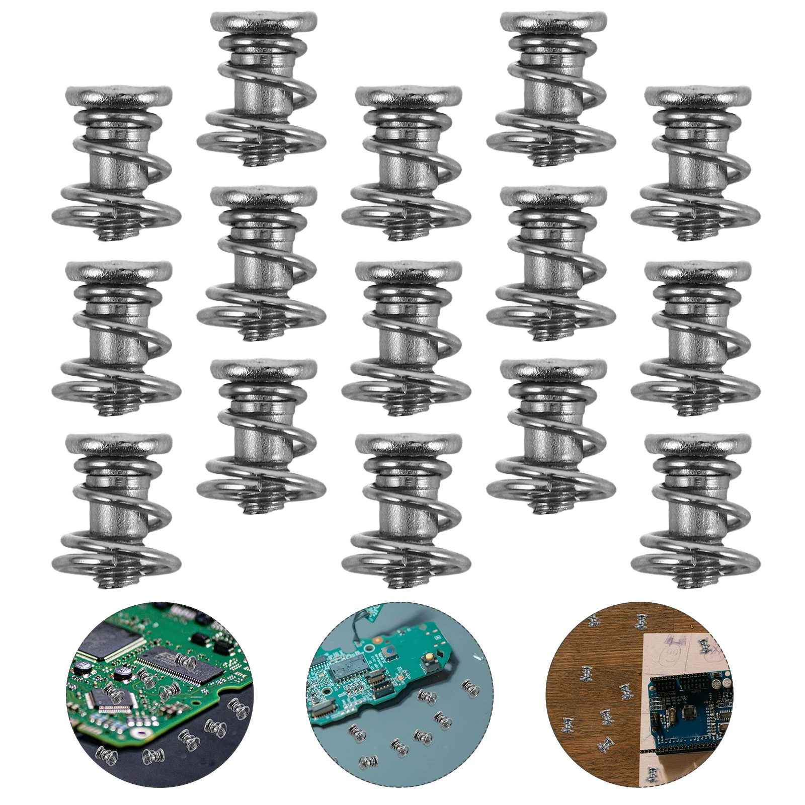20pcs Gpu Carbon Steel Spring For Backplate Cooler Secure Connection Easy Installation Screw Kit Computer Screws
20pcs Gpu Carbon Steel Spring For Backplate Cooler Secure Connection Easy Installation Screw Kit Computer Screws