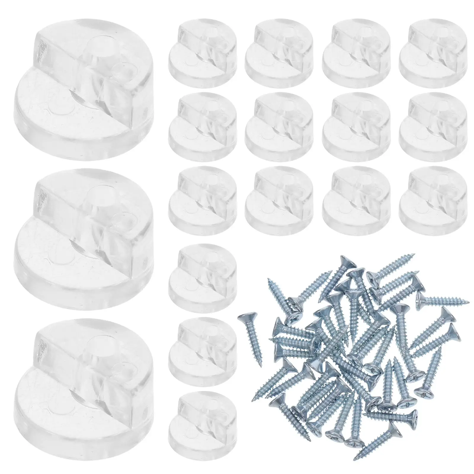 30 Pcs Wardrobe Bracket Clip Glass Support Plastic Holder Secure Installation Sturdy Material Furniture Hardware
30 Pcs Wardrobe Bracket Clip Glass Support Plastic Holder Secure Installation Sturdy Material Furniture Hardware