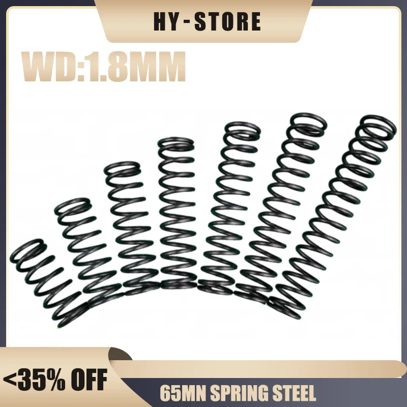 65MN Compression Spring | 1.8mm Wire Diameter,10-25mm OD,15-100mm Length High-pressure load-bearing coil spring
65MN Compression Spring | 1.8mm Wire Diameter,10-25mm OD,15-100mm Length High-pressure load-bearing coil spring
