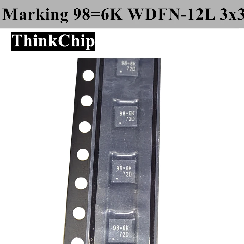 Marking 98=5F 98=6K 98=7E 98 DM WDFN-12L 3x3 High Voltage Multi-Topology LED Driver Power Management IC
Marking 98=5F 98=6K 98=7E 98 DM WDFN-12L 3x3 High Voltage Multi-Topology LED Driver Power Management IC