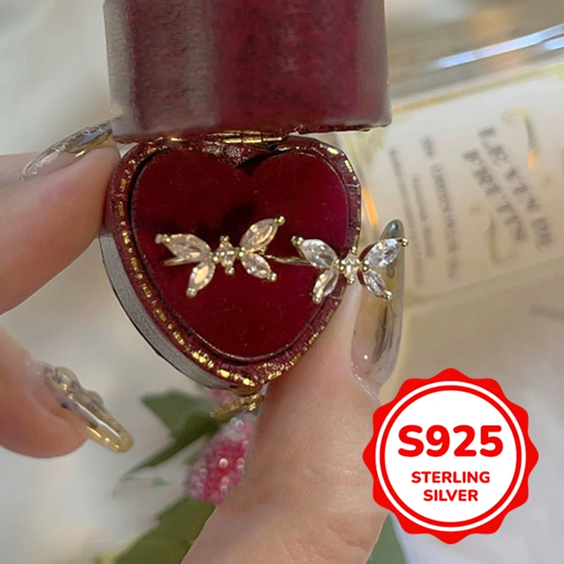 S925 authentic sterling silver butterfly ear clip for women fashion elegant retro light luxury exquisite simple classic
S925 authentic sterling silver butterfly ear clip for women fashion elegant retro light luxury exquisite simple classic