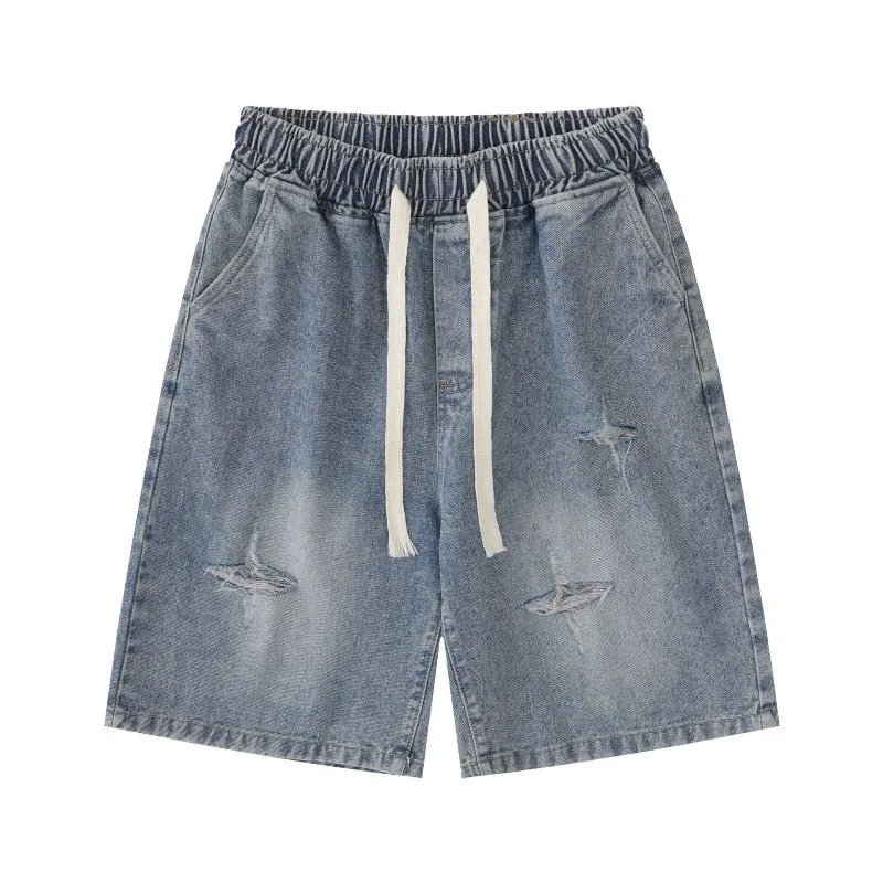 KIDWHXR Summer Man Shorts Vintage Gradient Color Hole Male Denim Shorts Streetwear Loose Drawstring Pocket Men Casual Shorts
KIDWHXR Summer Man Shorts Vintage Gradient Color Hole Male Denim Shorts Streetwear Loose Drawstring Pocket Men Casual Shorts
