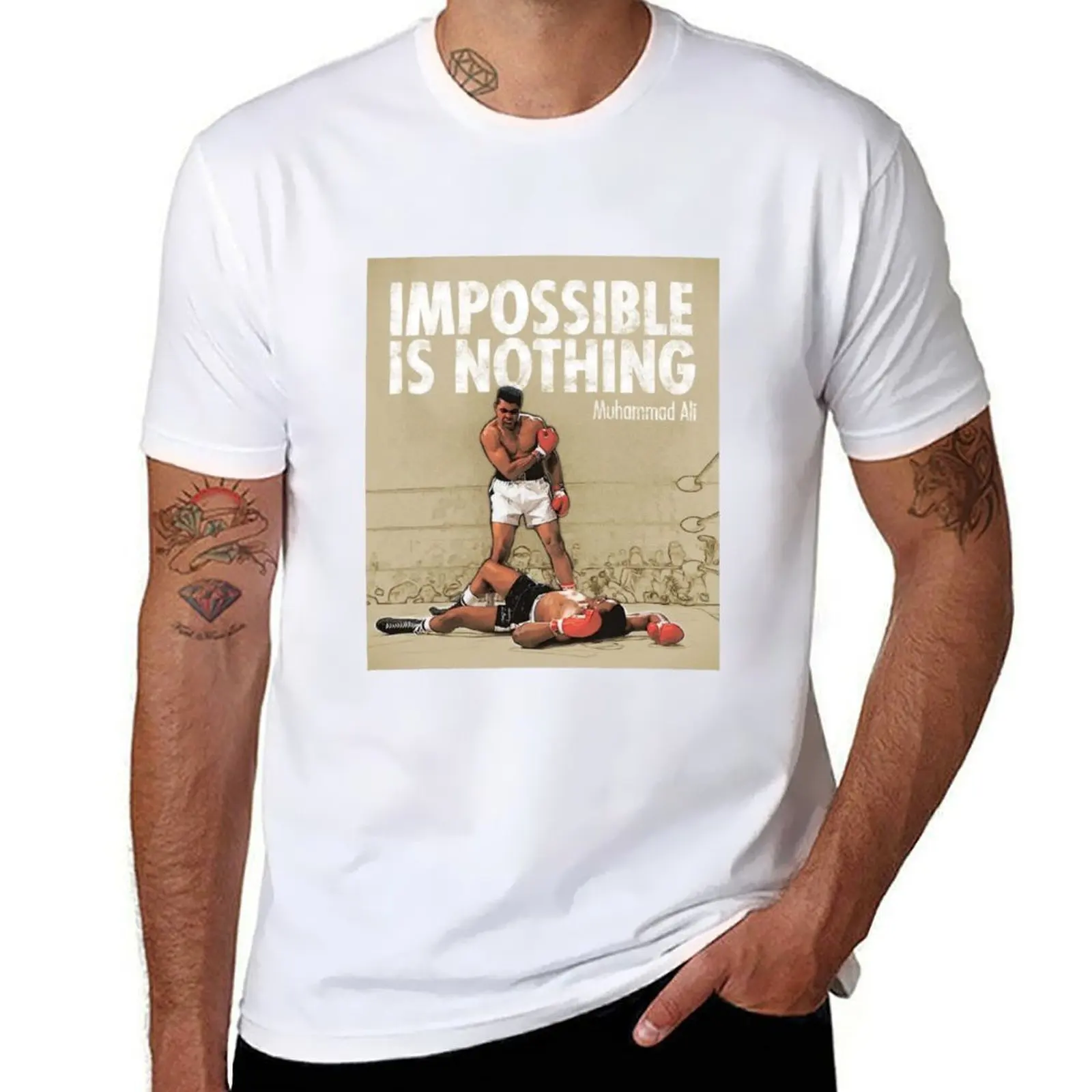 impossible is nothing T-Shirt graphic t shirts for man cotton t shirt man t shirts for man slim fit T-Shirt
impossible is nothing T-Shirt graphic t shirts for man cotton t shirt man t shirts for man slim fit T-Shirt