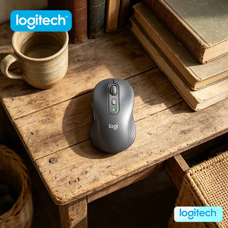 Беспроводная мышь Logitech M650 Signature - компоненты из переработанного пластика, бесшумные клики, SmartWheel для прокрутки, 24 месяца автономной работы
Беспроводная мышь Logitech M650 Signature - компоненты из переработанного пластика, бесшумные клики, SmartWheel для прокрутки, 24 месяца автономной работы