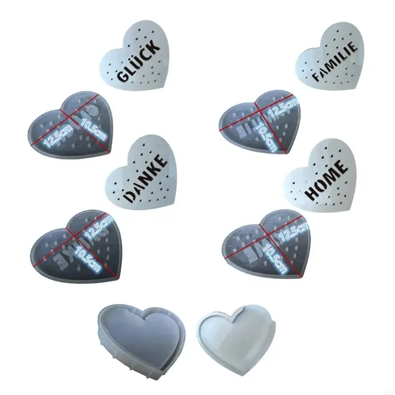 M4YF Soft Glowing Heart Silicone Molds Silicone Crafting Moulds Hand-making Supplies
M4YF Soft Glowing Heart Silicone Molds Silicone Crafting Moulds Hand-making Supplies