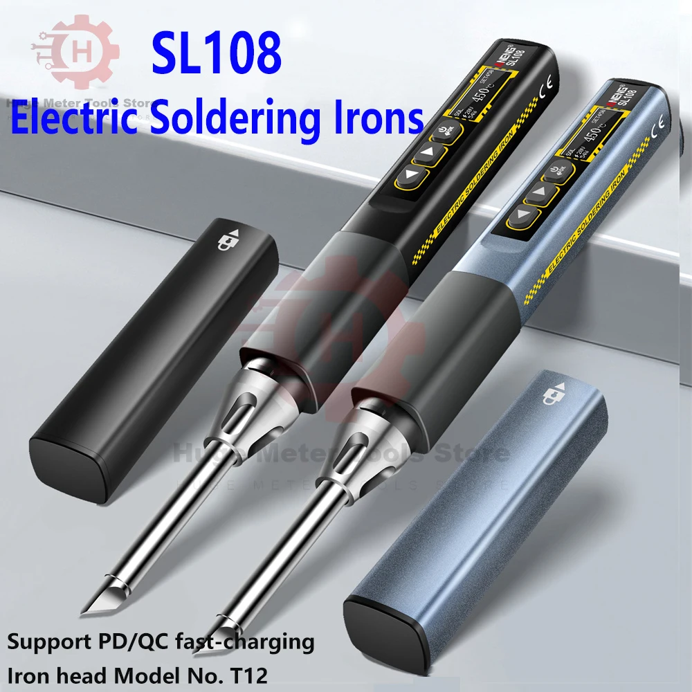 SL108 Electric Soldering Irons Kit PD/QC 96W Adjustable Temperature Fast Heat Type-C Portable Digital Smart Soldering Iron Tools
SL108 Electric Soldering Irons Kit PD/QC 96W Adjustable Temperature Fast Heat Type-C Portable Digital Smart Soldering Iron Tools
