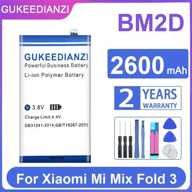 2600mAh For Xiaomi MI Mix Fold 3 Mobile Phone Battery High-Efficiency BM2D
2600mAh For Xiaomi MI Mix Fold 3 Mobile Phone Battery High-Efficiency BM2D