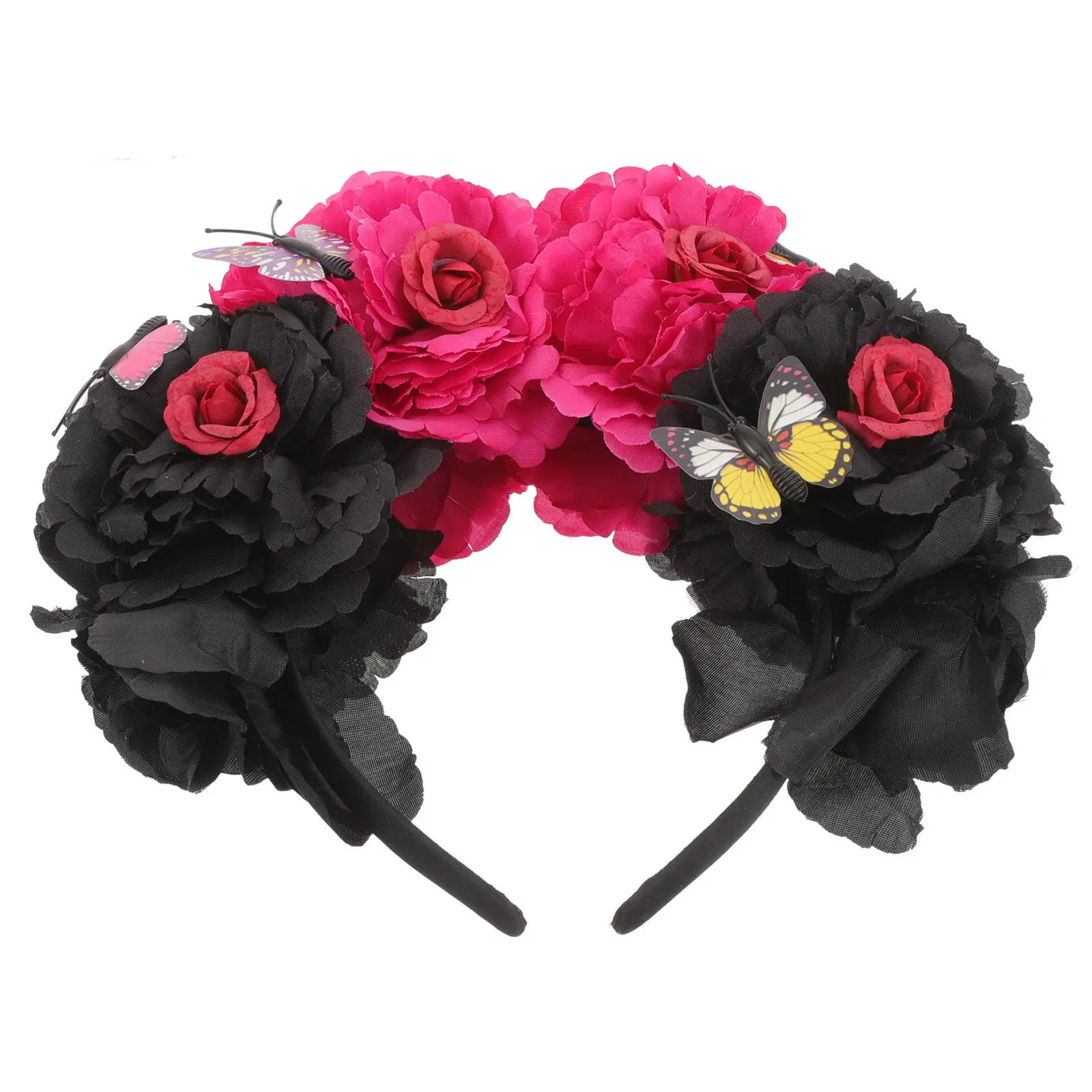 Butterfly Headband Peony Flower Hair Band Halloween Party Decor Cosplay Accessories Flower Hair Band Women Headband
Butterfly Headband Peony Flower Hair Band Halloween Party Decor Cosplay Accessories Flower Hair Band Women Headband