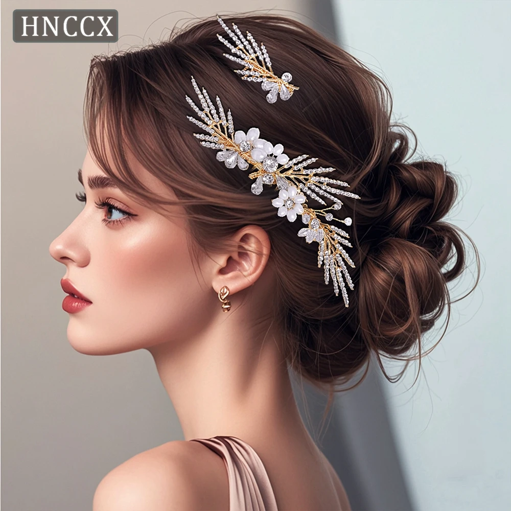 YouLaPan Exquisite Bridal Wedding Pearl Hair Comb Inlaid With Rhinestones Elegant Ladies' Banquet Party Hair Accessories HP01
YouLaPan Exquisite Bridal Wedding Pearl Hair Comb Inlaid With Rhinestones Elegant Ladies' Banquet Party Hair Accessories HP01