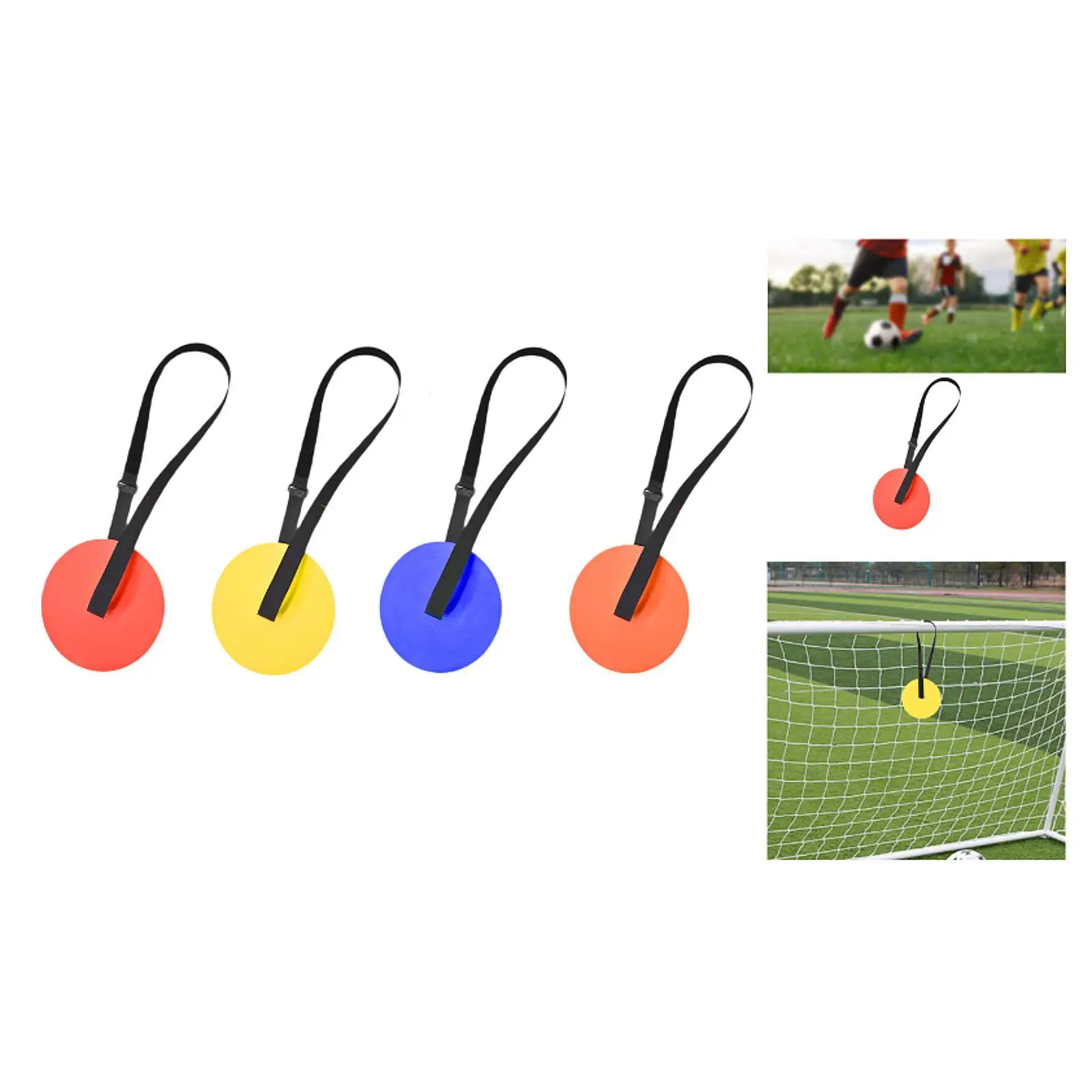 Goal Target Disc, Agility Target with Adjustable Strap, Soccer Goal Target for Soccer Hockey Sports
Goal Target Disc, Agility Target with Adjustable Strap, Soccer Goal Target for Soccer Hockey Sports