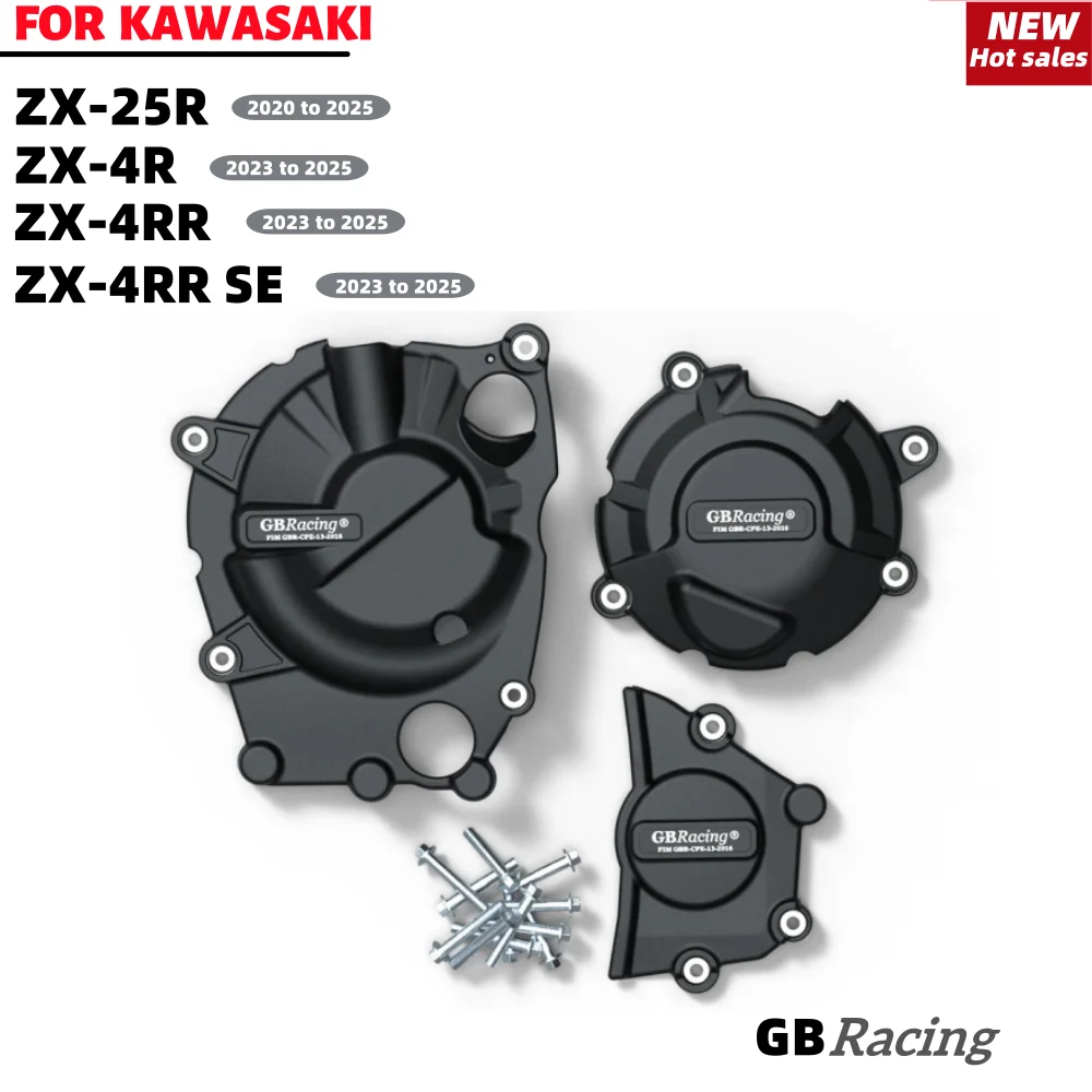 GB Racing Engine Cover Ninja ZX-25R ZX-4R ZX-4RR 2020-2025 KAWASAKI Body and Frame Motorcycle AC Generator Protective Cover
GB Racing Engine Cover Ninja ZX-25R ZX-4R ZX-4RR 2020-2025 KAWASAKI Body and Frame Motorcycle AC Generator Protective Cover