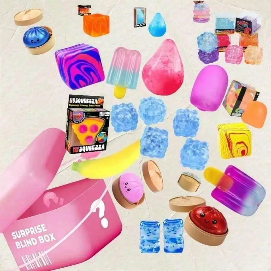 Single Random Vinyl Blind Box, Cute Food Style Squeeze Toys, Slow Rebound Fidget Toy for Party & Daily Relax
Single Random Vinyl Blind Box, Cute Food Style Squeeze Toys, Slow Rebound Fidget Toy for Party & Daily Relax
