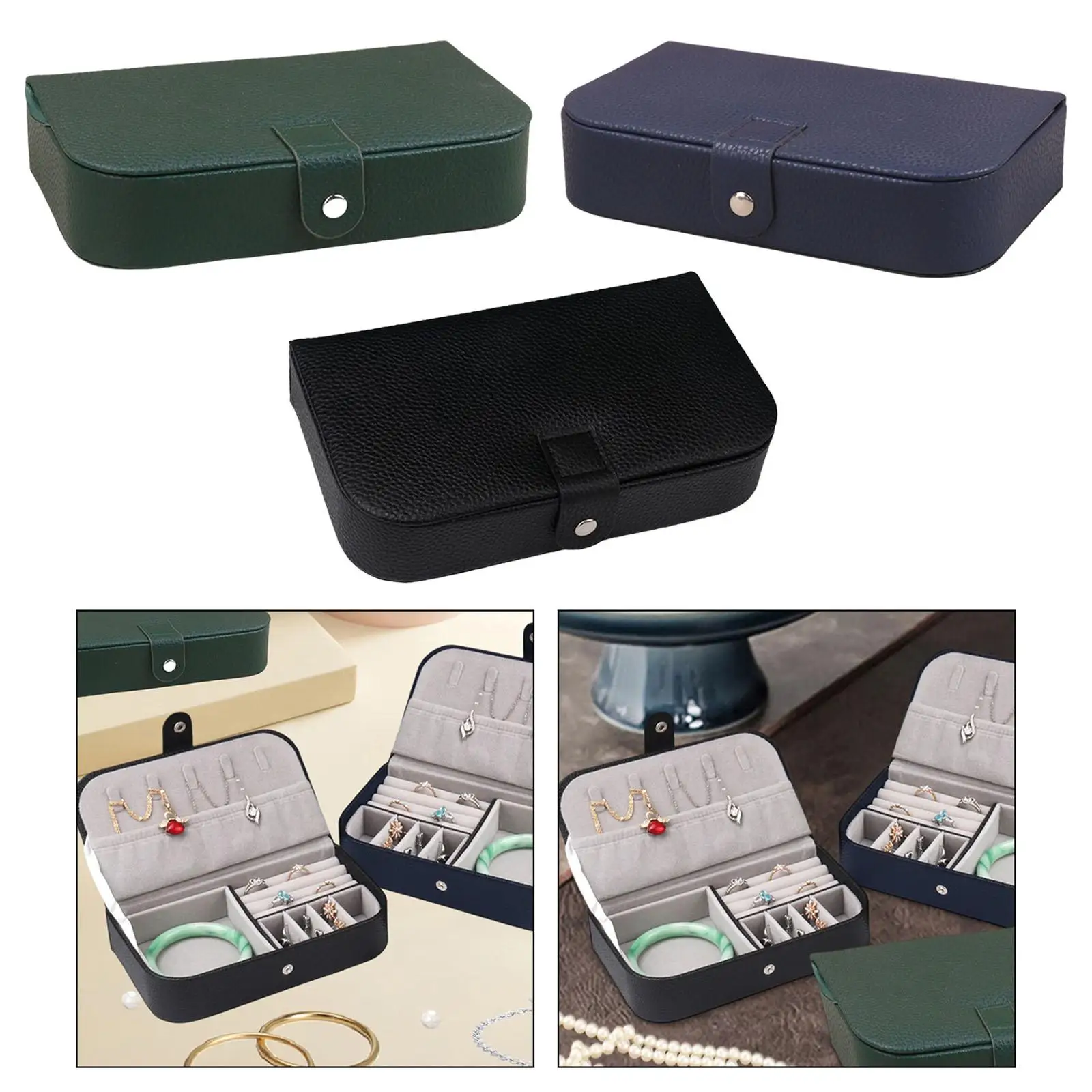 Jewelry Box Treasure Box Desktop Multifunctional Organization Storage Box Jewelry Storage Case for Ear Studs Rings Earrings
Jewelry Box Treasure Box Desktop Multifunctional Organization Storage Box Jewelry Storage Case for Ear Studs Rings Earrings