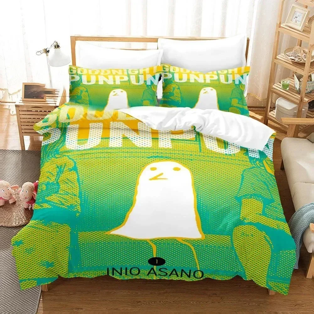 3D Printed Punpun Oyasumi Goodnight Bedding Set Boys Girls Twin Queen Size Duvet Cover Pillowcase Bed Kids Adult
3D Printed Punpun Oyasumi Goodnight Bedding Set Boys Girls Twin Queen Size Duvet Cover Pillowcase Bed Kids Adult