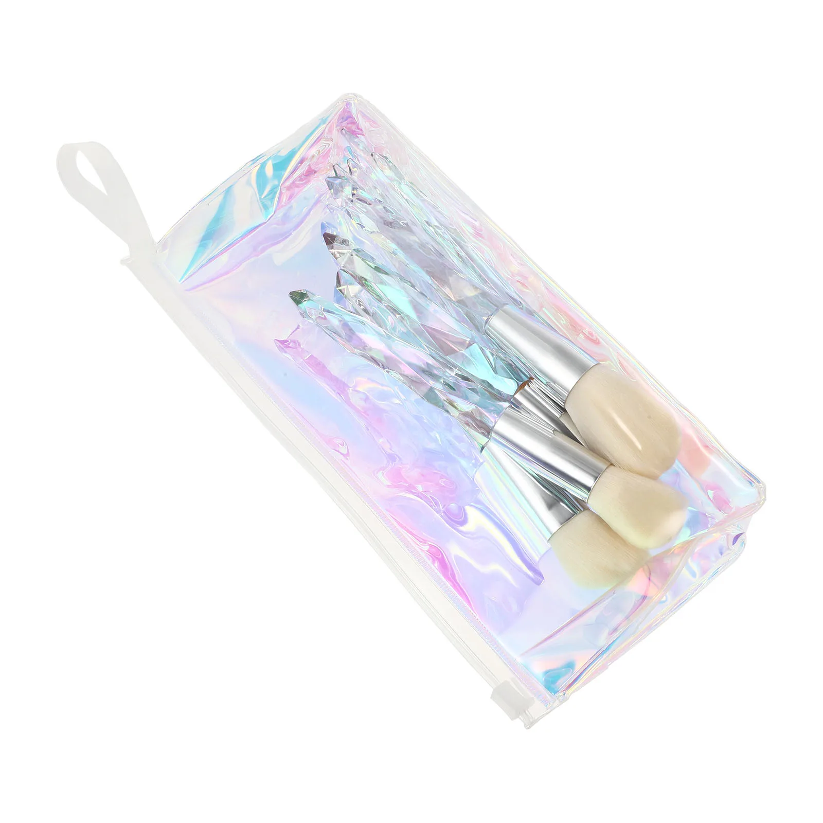 PVC Fiber Crystal H Makeup Brushes Set Highlighter Foundation Blusher Nose Shadow Palette Easy Clean Reusable Beauty Tools
PVC Fiber Crystal H Makeup Brushes Set Highlighter Foundation Blusher Nose Shadow Palette Easy Clean Reusable Beauty Tools