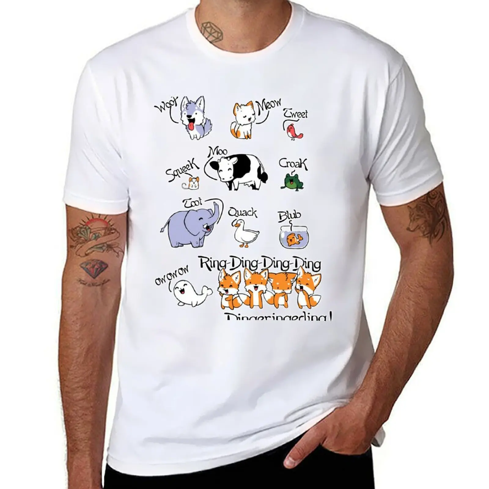 What Does The Fox Say T-Shirt graphic t shirts for man man t shirt summer T-Shirt
What Does The Fox Say T-Shirt graphic t shirts for man man t shirt summer T-Shirt